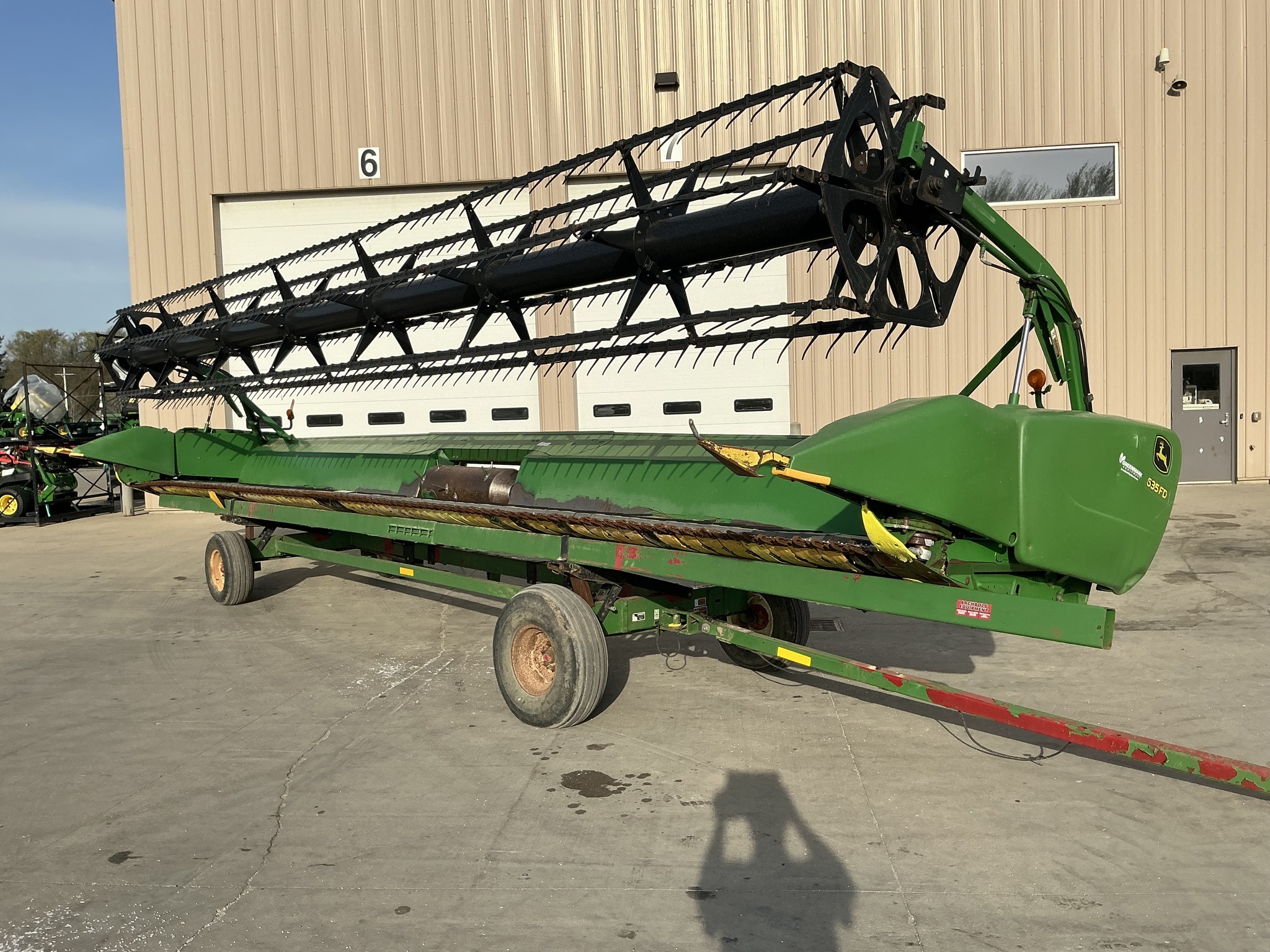 2012 John Deere 635FD Image 1