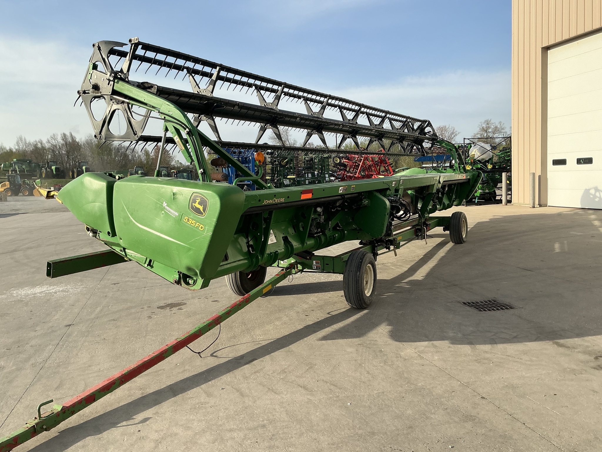 2012 John Deere 635FD Image 2