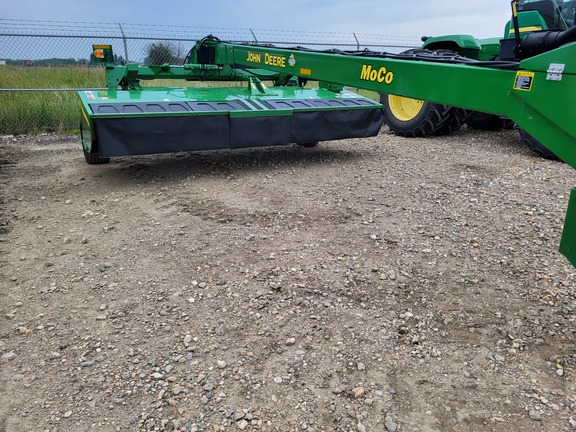 Used 2020 John Deere 956 Mower Conditioners at Horizon Ag & Turf in Warburg, AB - Photo3
