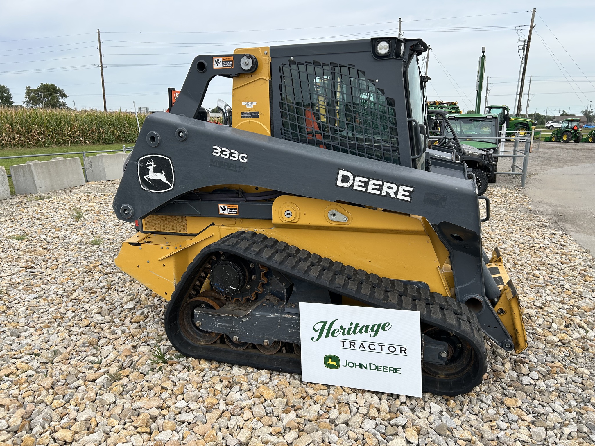  2023 John Deere 333G at Heritage Tractor in Topeka, KS