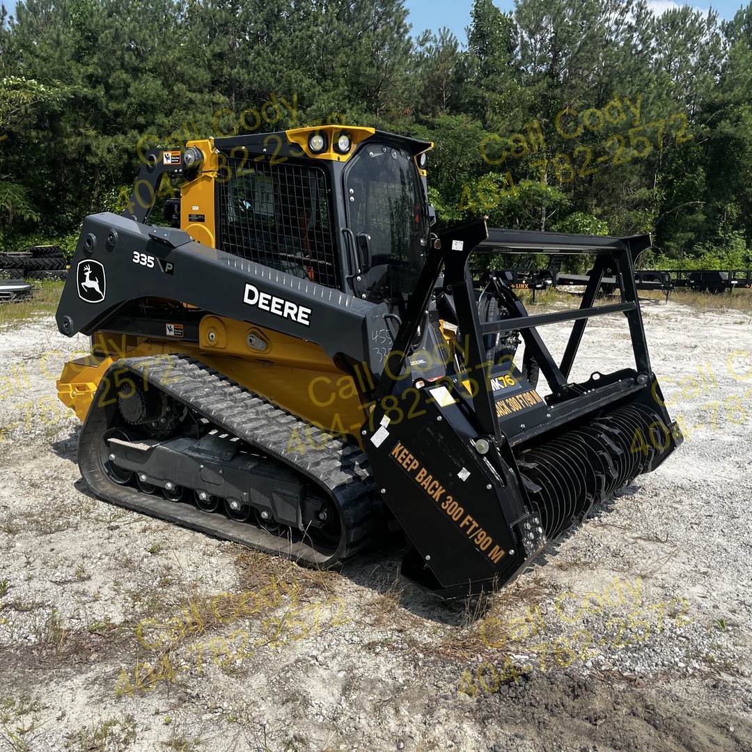 2025 John Deere 335P W MK76 MULCHER Image 4