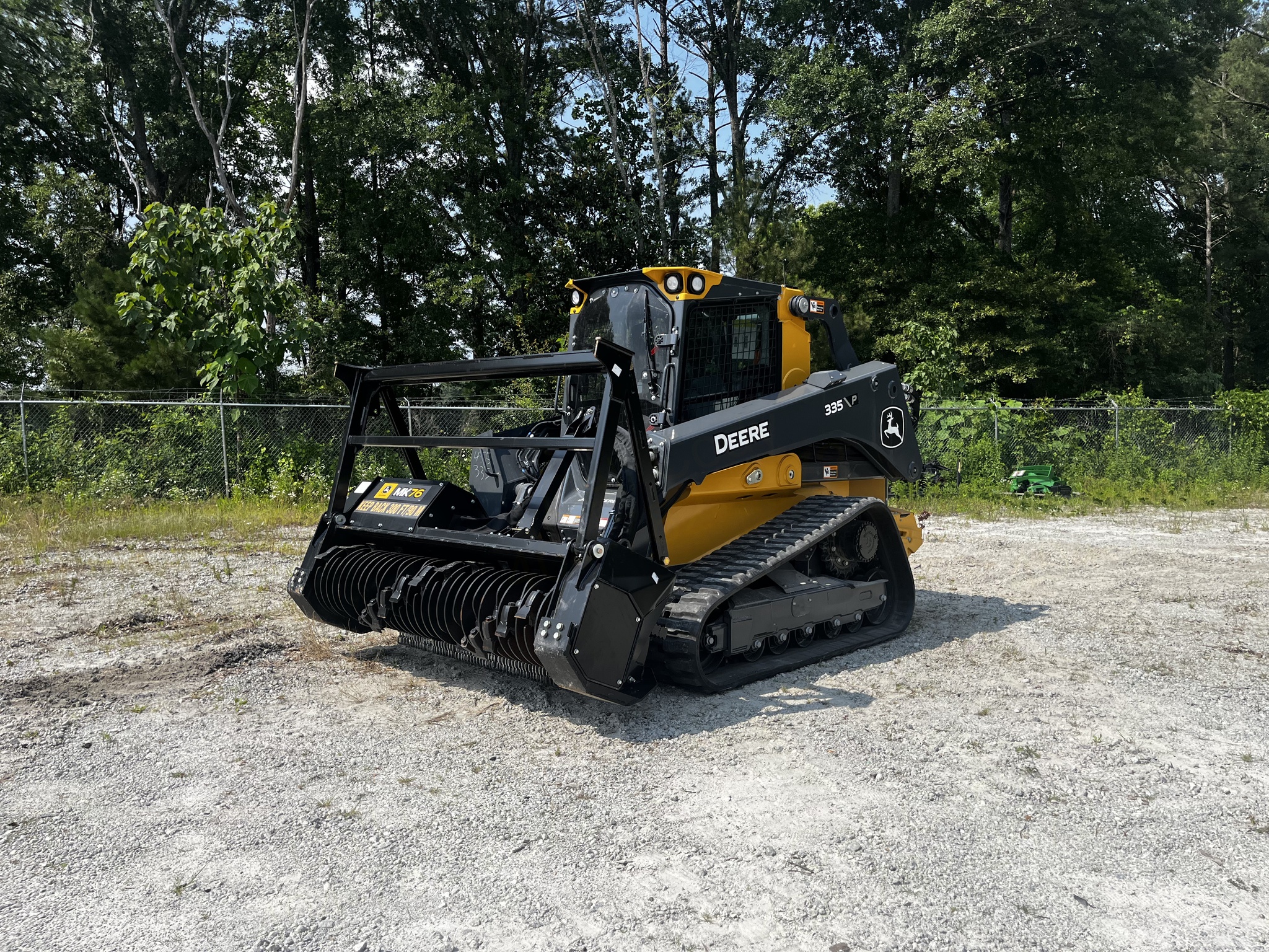 2025 John Deere 335P W MK76 MULCHER Image 1