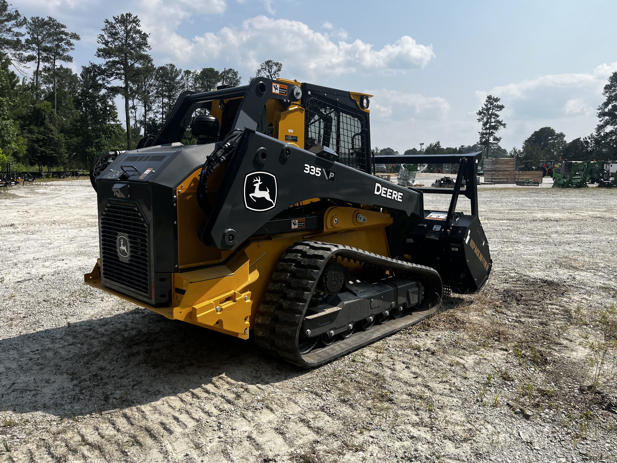 2025 John Deere 335P W MK76 MULCHER Image 4