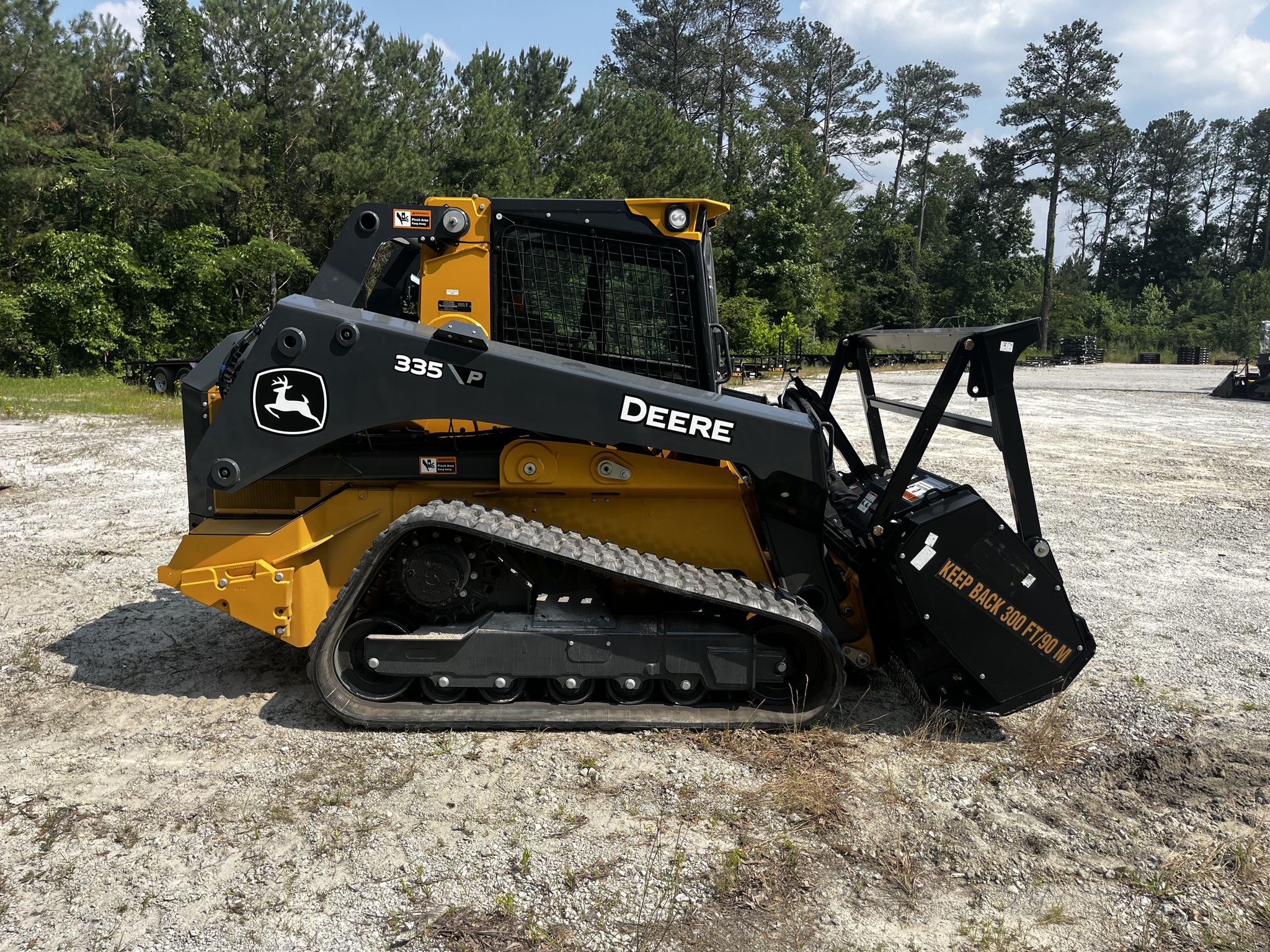 2025 John Deere 335P W MK76 MULCHER Image 5