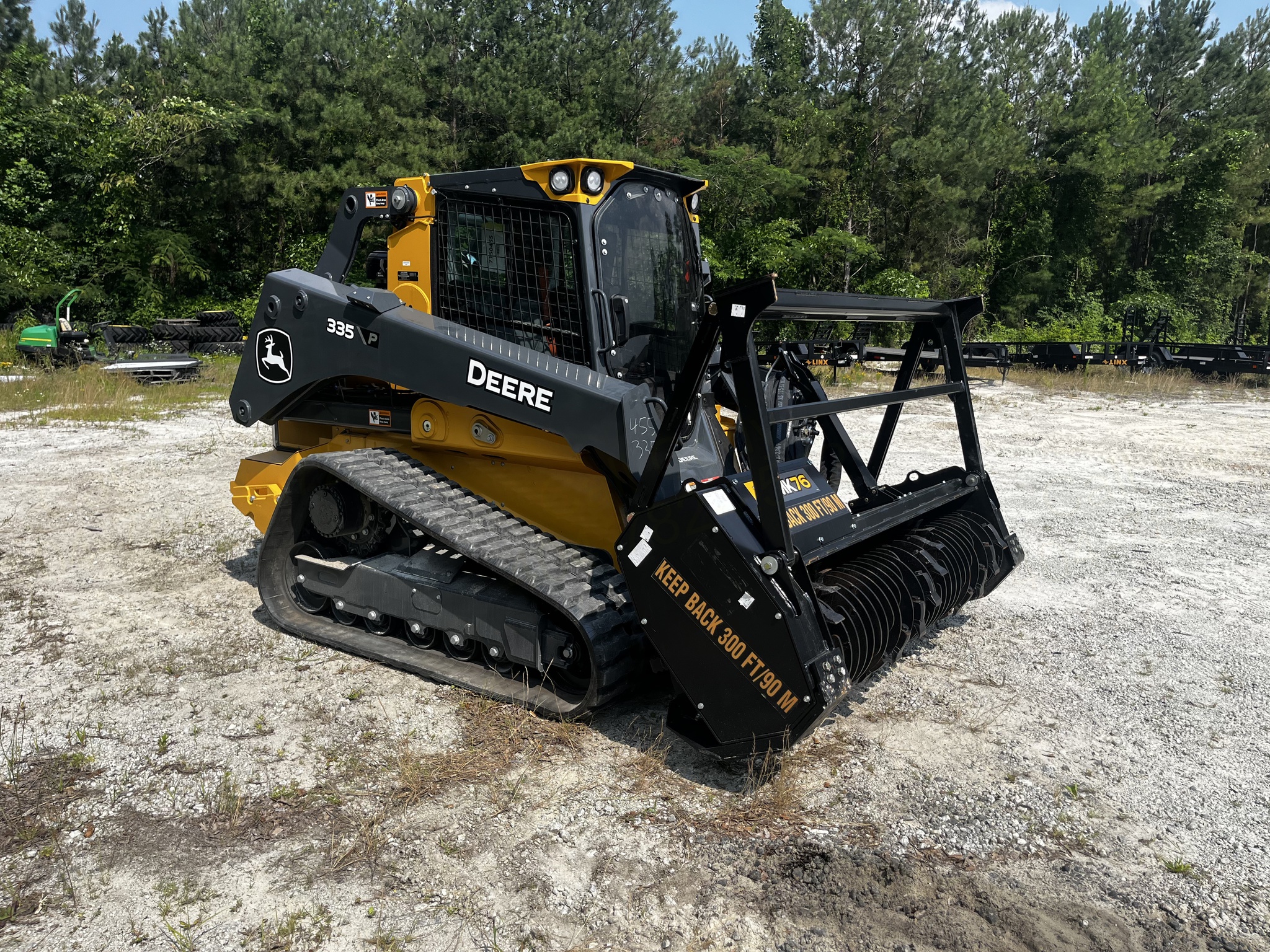 2025 John Deere 335P W MK76 MULCHER Image 6