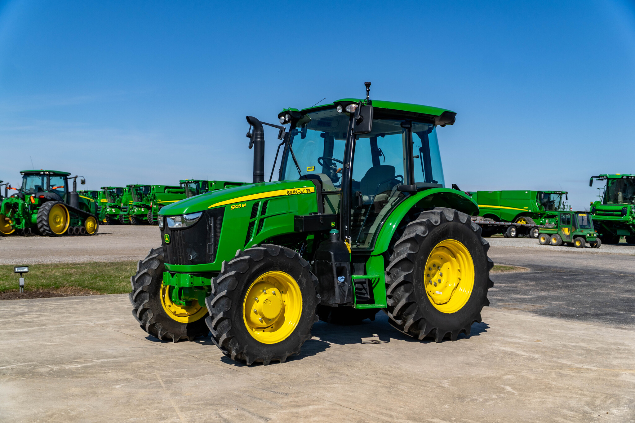 Used 2023 John Deere 5105M Utility Tractors at Koenig Equipment in Anna, OH - PhotoXL0