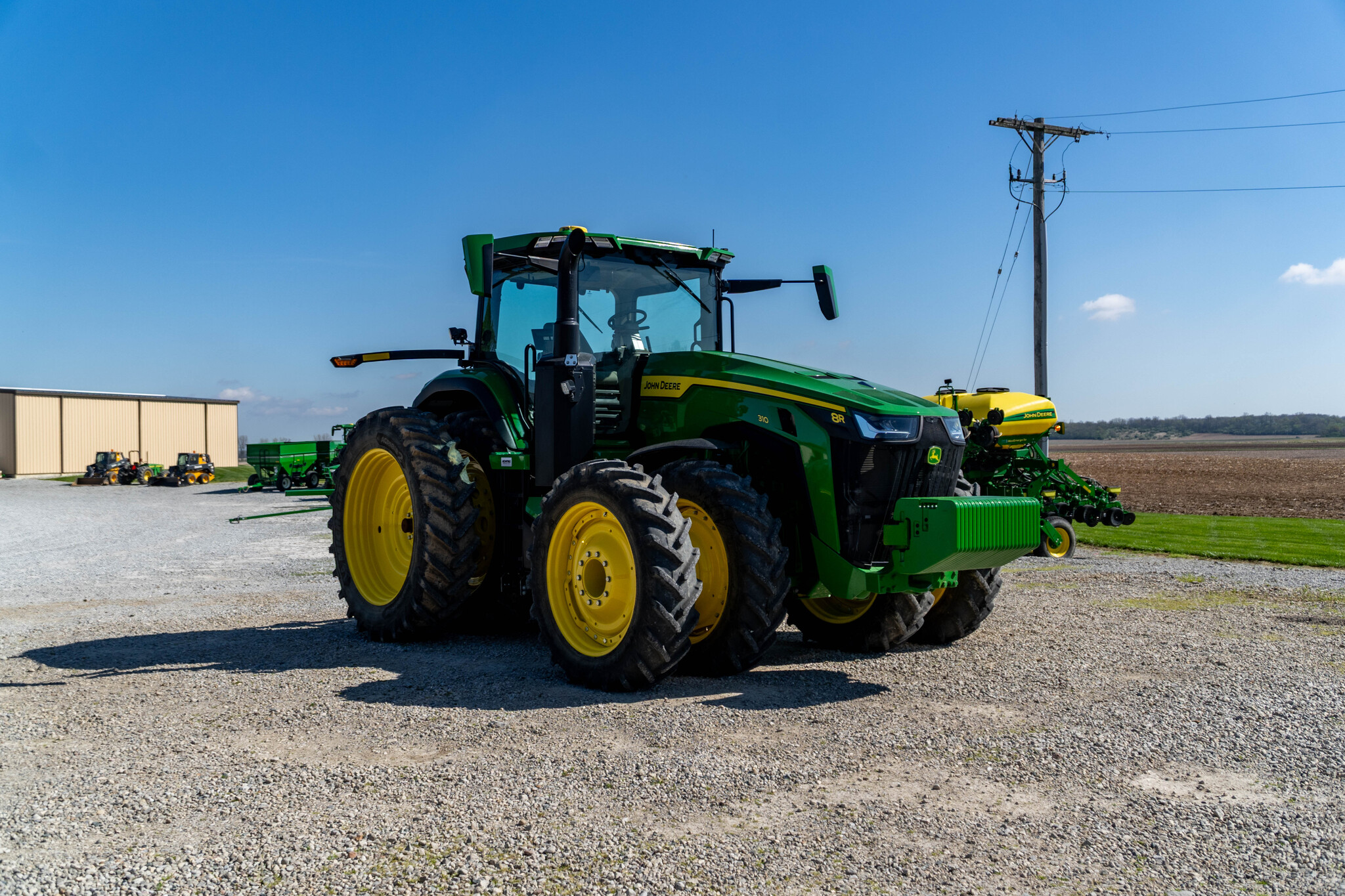 Used 2025 John Deere 8R 310 Row Crop Tractors at Koenig Equipment in Urbana, OH - PhotoXL6