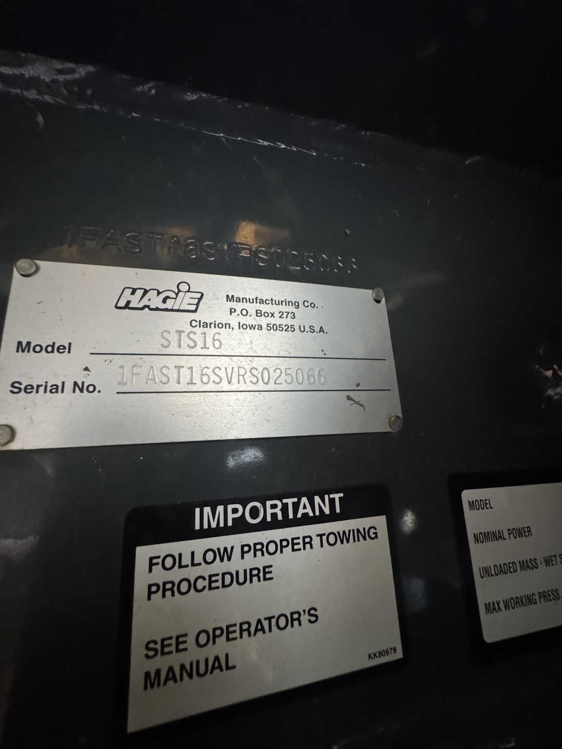 2025 Hagie STS16 Image 16