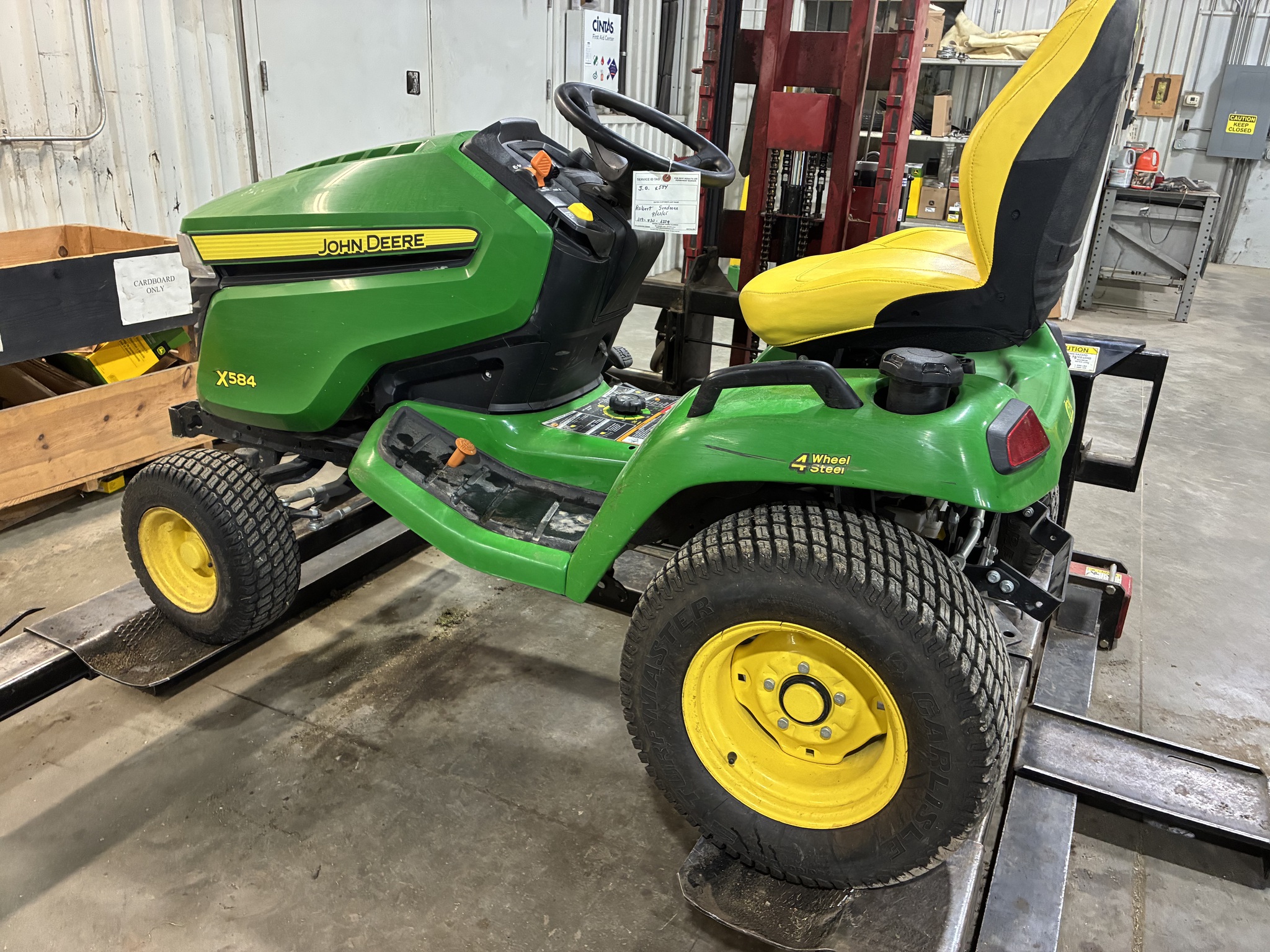 2021 John Deere x584 Image 1