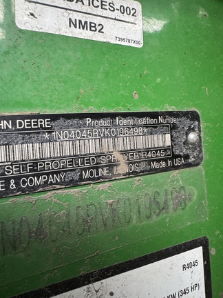 Used 2019 John Deere R4045 Self Propelled Sprayers at Horizon Ag & Turf in Edmonton West, AB - Photo10
