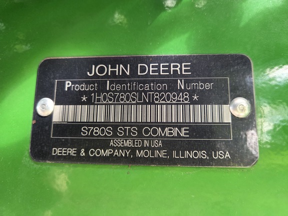 Photo of 2022 John Deere S780