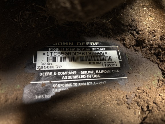 Used 2024 John Deere Z950R Zero Turn Mowers at Koenig Equipment in Franklin, IN - Photo16