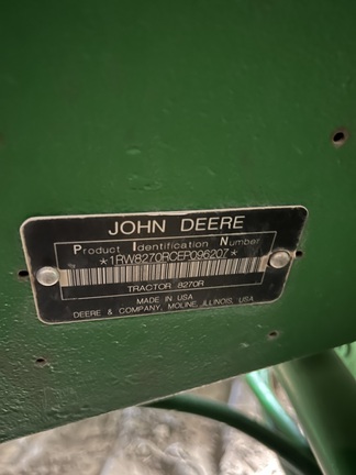 2014 John Deere 8270R (4th thumbnail)
