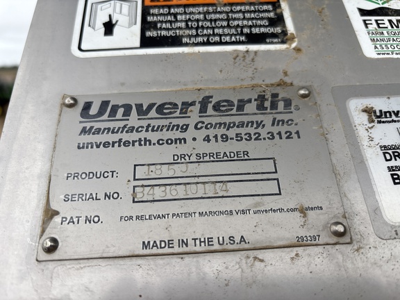 Used 2023 Unverferth ProForce 1850 Dry Spinner Spreaders at Koenig Equipment in Anna, OH - Photo14