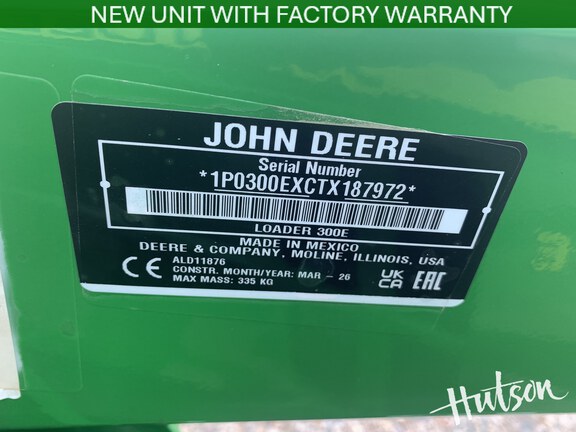 Photo of 2026 John Deere 3025E