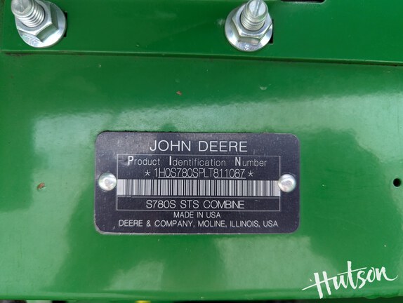 Photo of 2020 John Deere S780