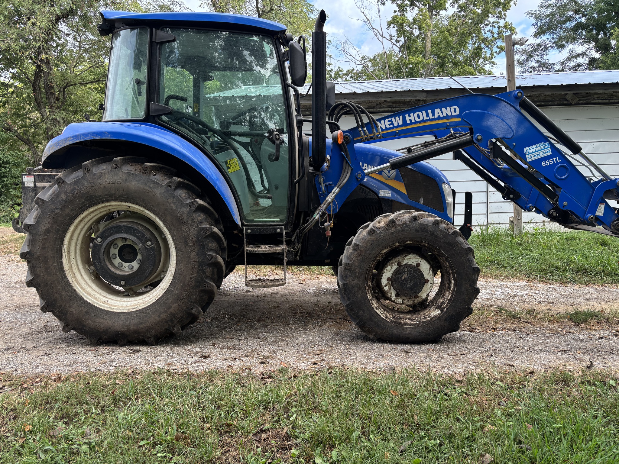 Used 2021 New Holland PowerStar 75 Utility Tractors at Koenig Equipment in Knightstown, IN - PhotoXL0