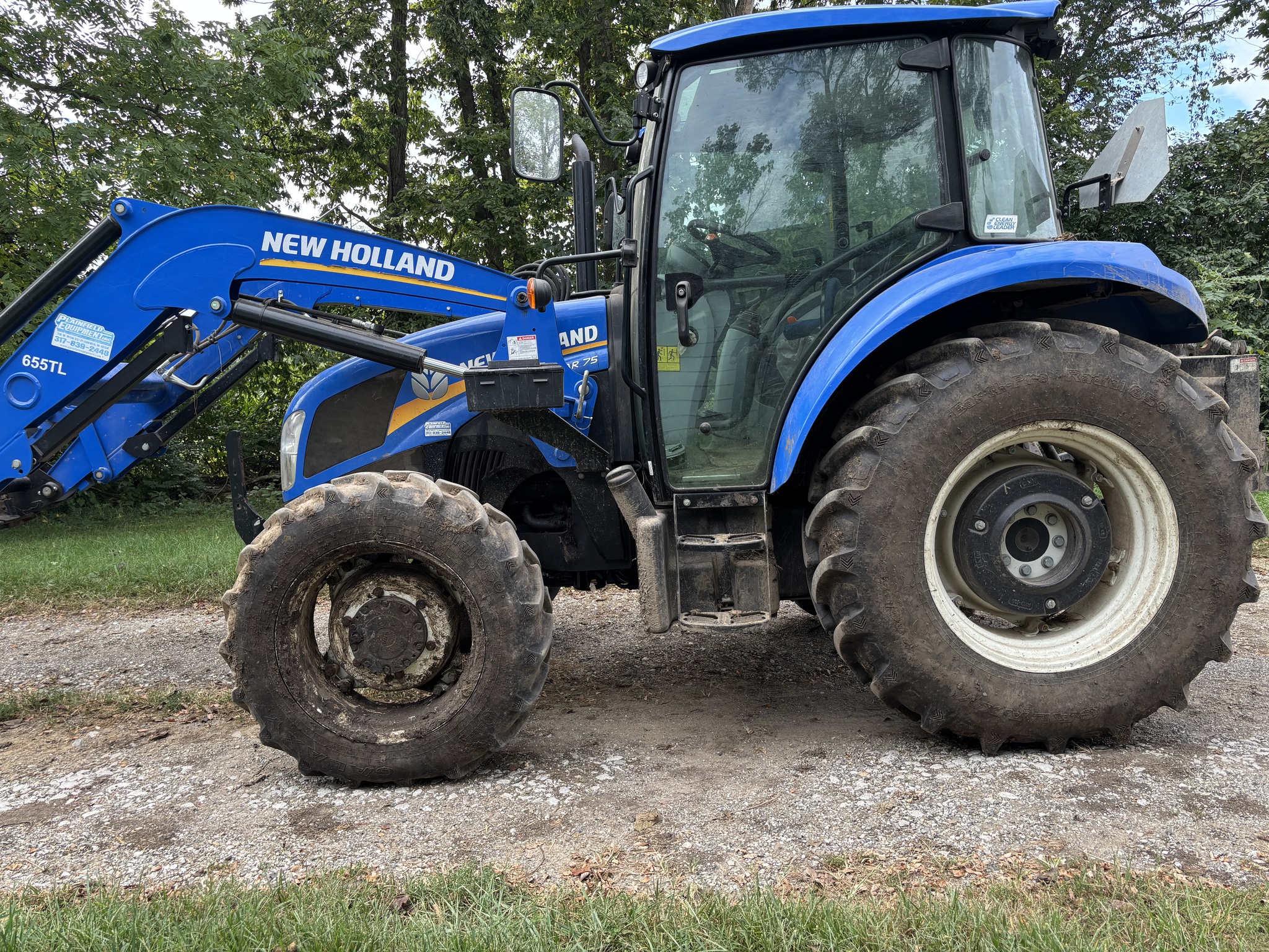 Used 2021 New Holland PowerStar 75 Utility Tractors at Koenig Equipment in Knightstown, IN - PhotoXL2