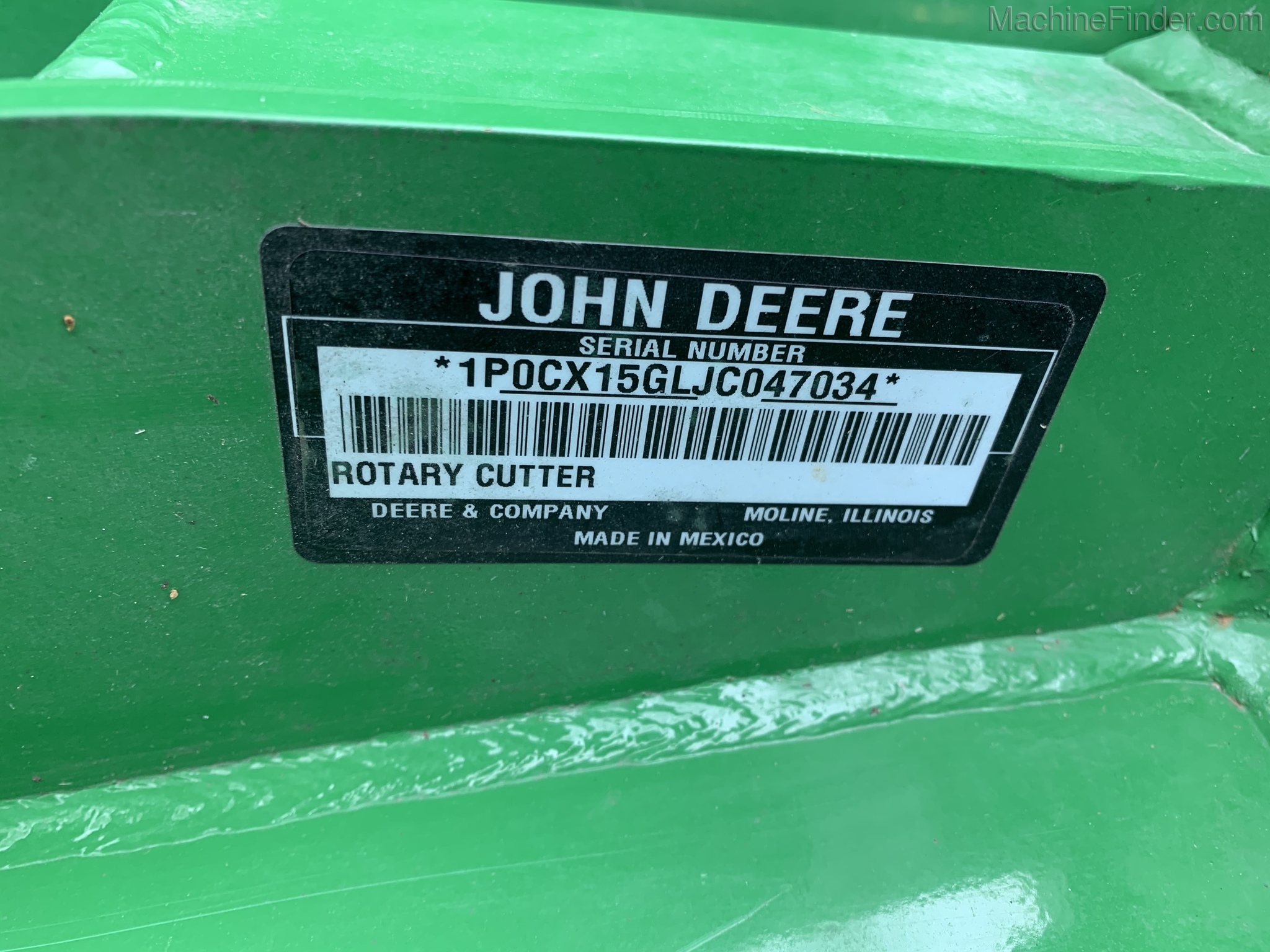 2018 John Deere CX15 Image 6