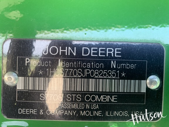 Photo of 2023 John Deere S770