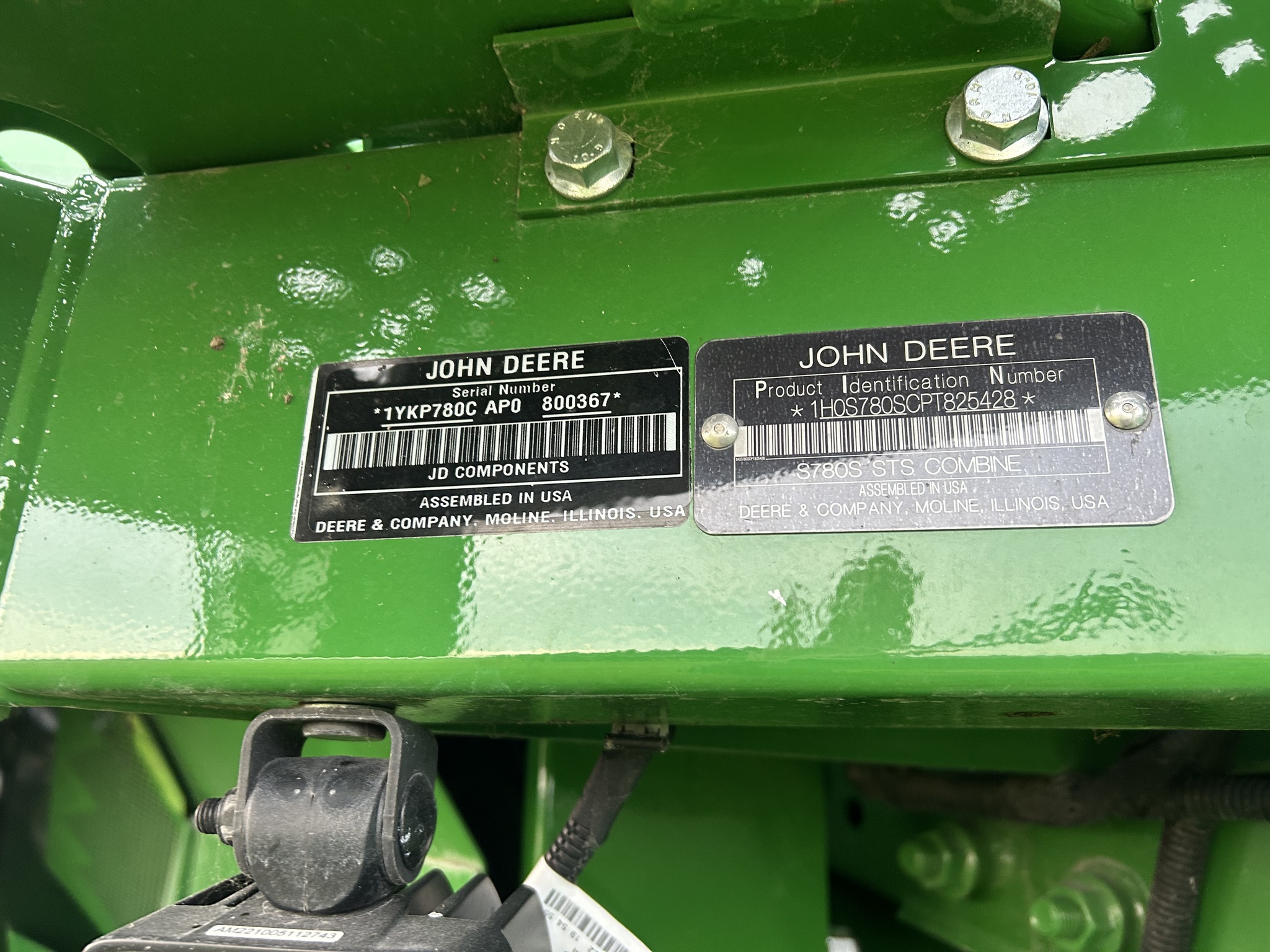  2023 John Deere S780 at Heritage Tractor in Aledo, IL