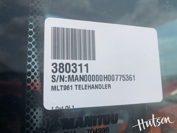 Photo of 2019 Manitou MLT961-145 V+L
