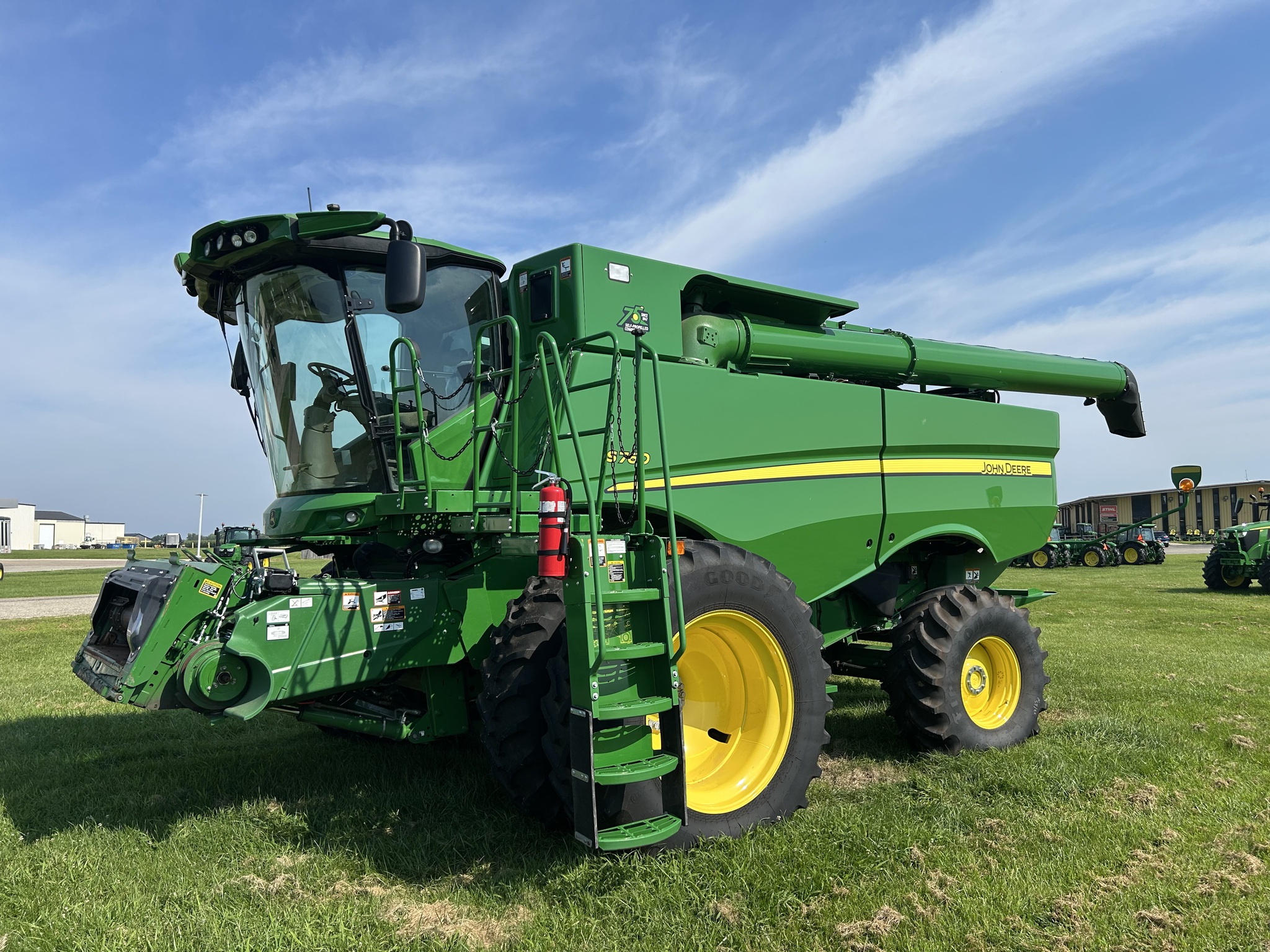  2022 John Deere S760 at Heritage Tractor in Lacon, IL