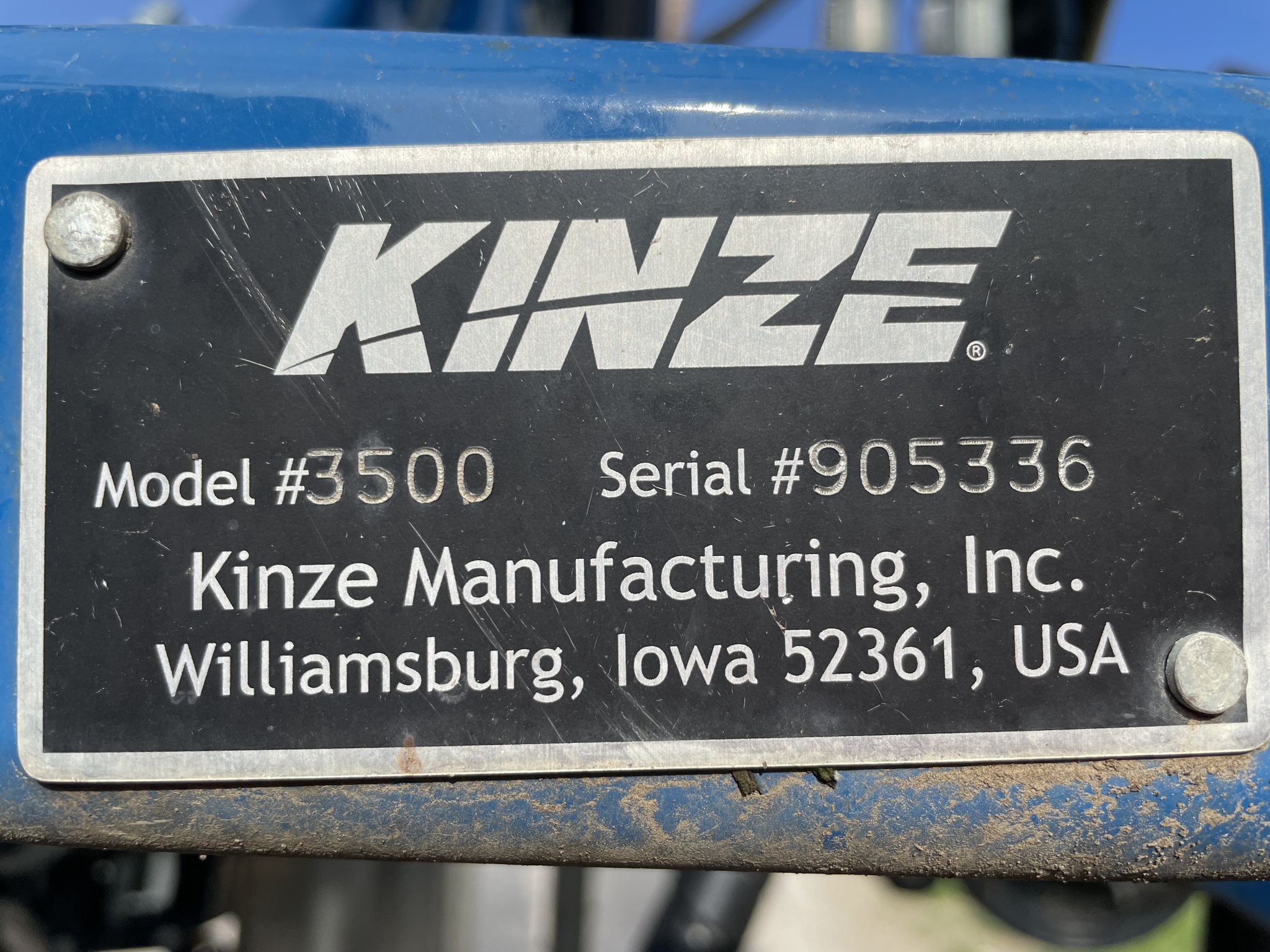 2013 Kinze 3500 at Heritage Tractor in Adrian, MO