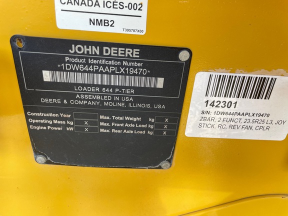 2023 John Deere 644P
