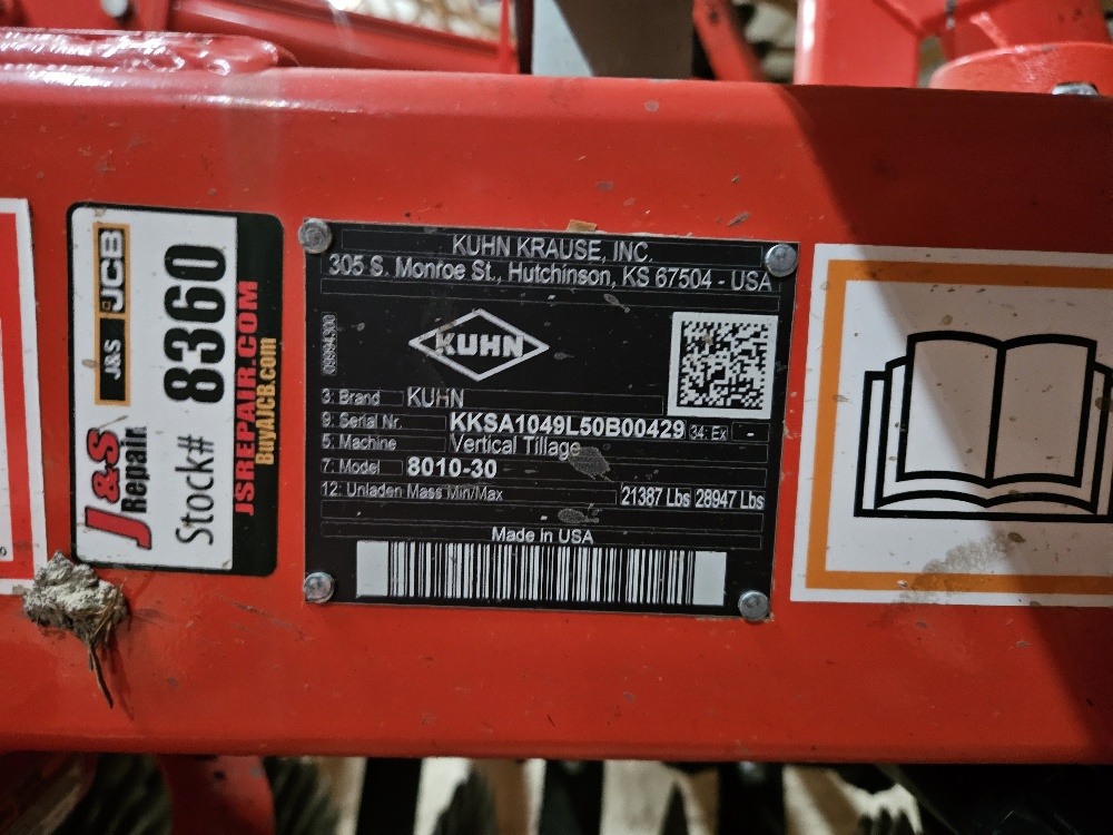 2024 Kuhn Krause 8010-30 Image 3