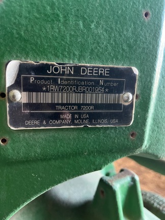 2011 John Deere 7200R