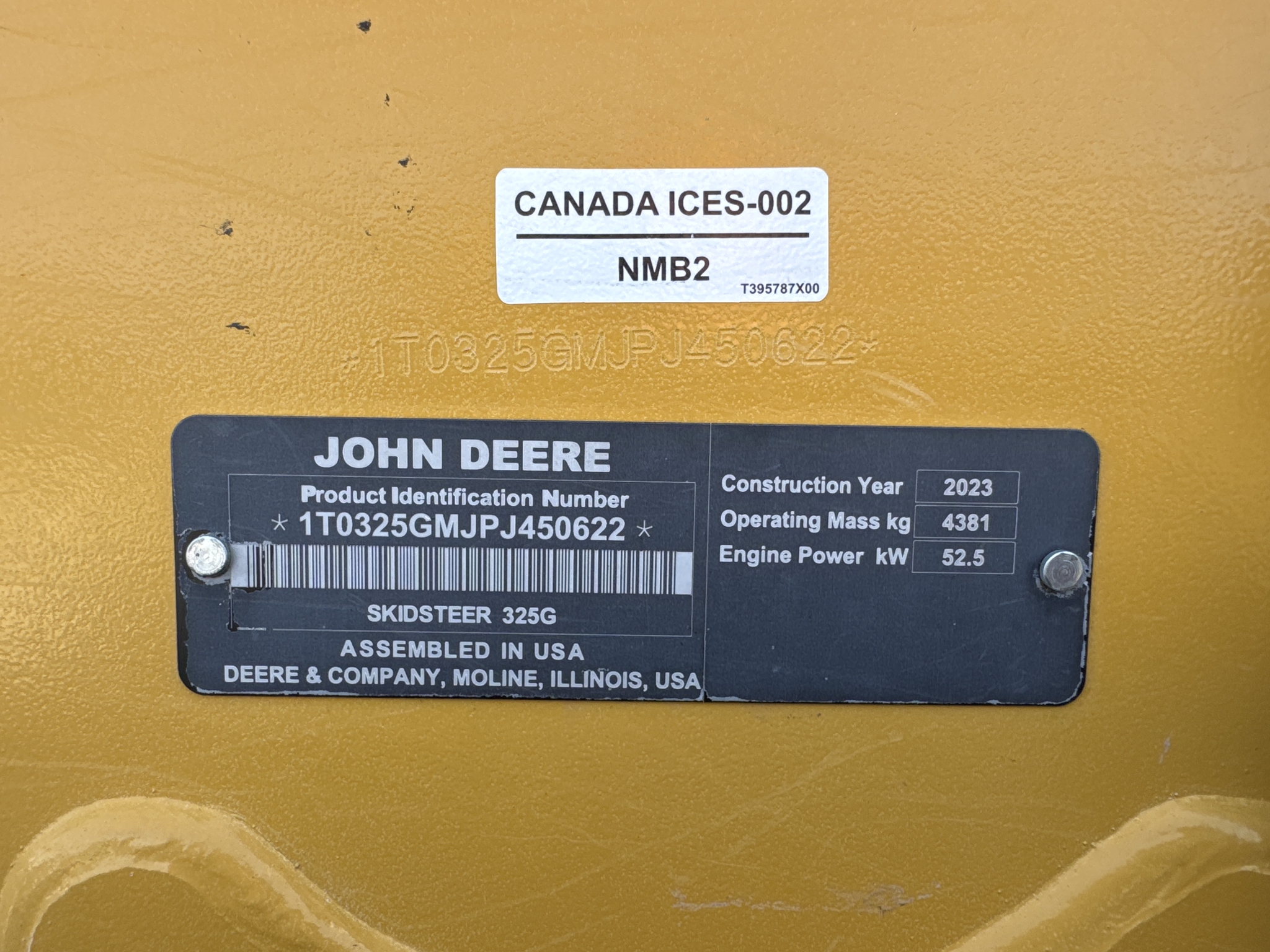 2023 John Deere 325G Image 25