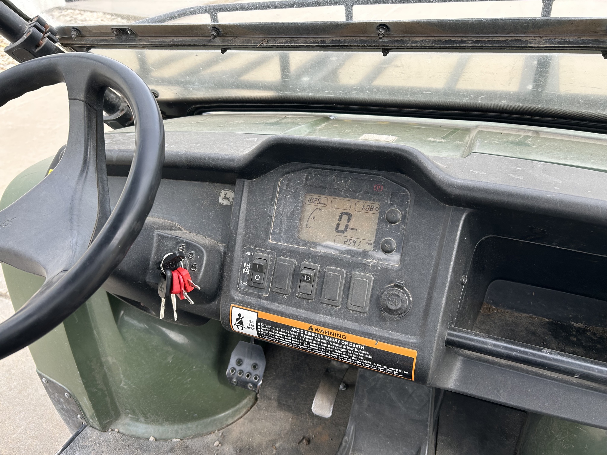 2011 John Deere XUV 825I OLIVE at Heritage Tractor in Topeka, KS