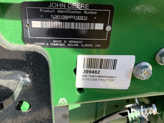 Photo of 2023 John Deere 6110M