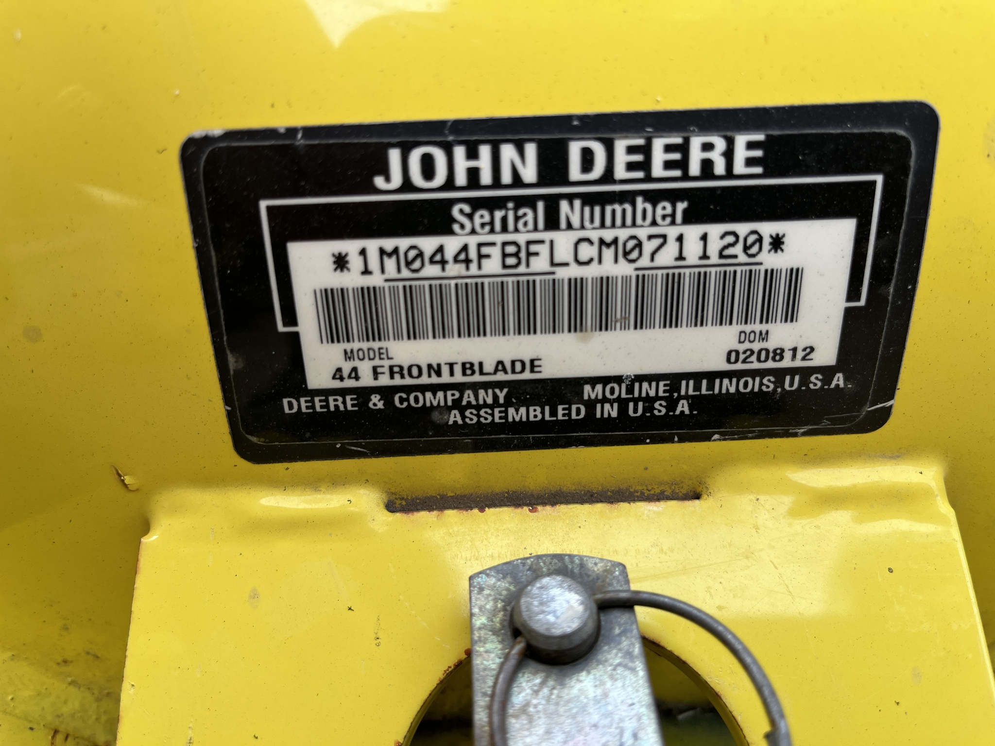 2012 John Deere 44 Image 5
