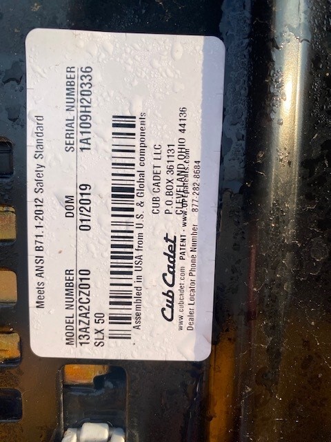2019 Cub Cadet SLX50 Image 6
