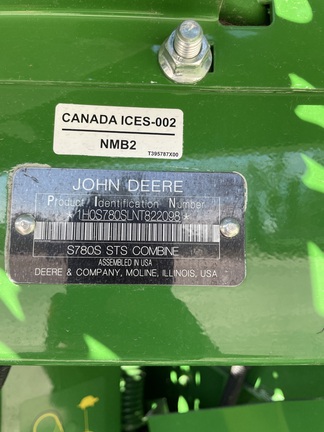 2022 John Deere S780 thumbnail 13