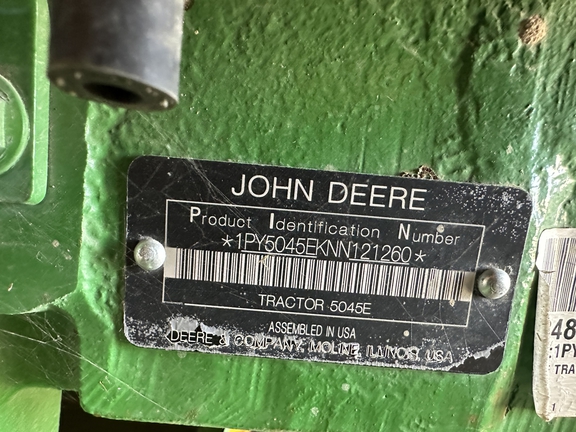 Photo of 2022 John Deere 5045E