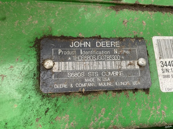 Photo of 2016 John Deere S680