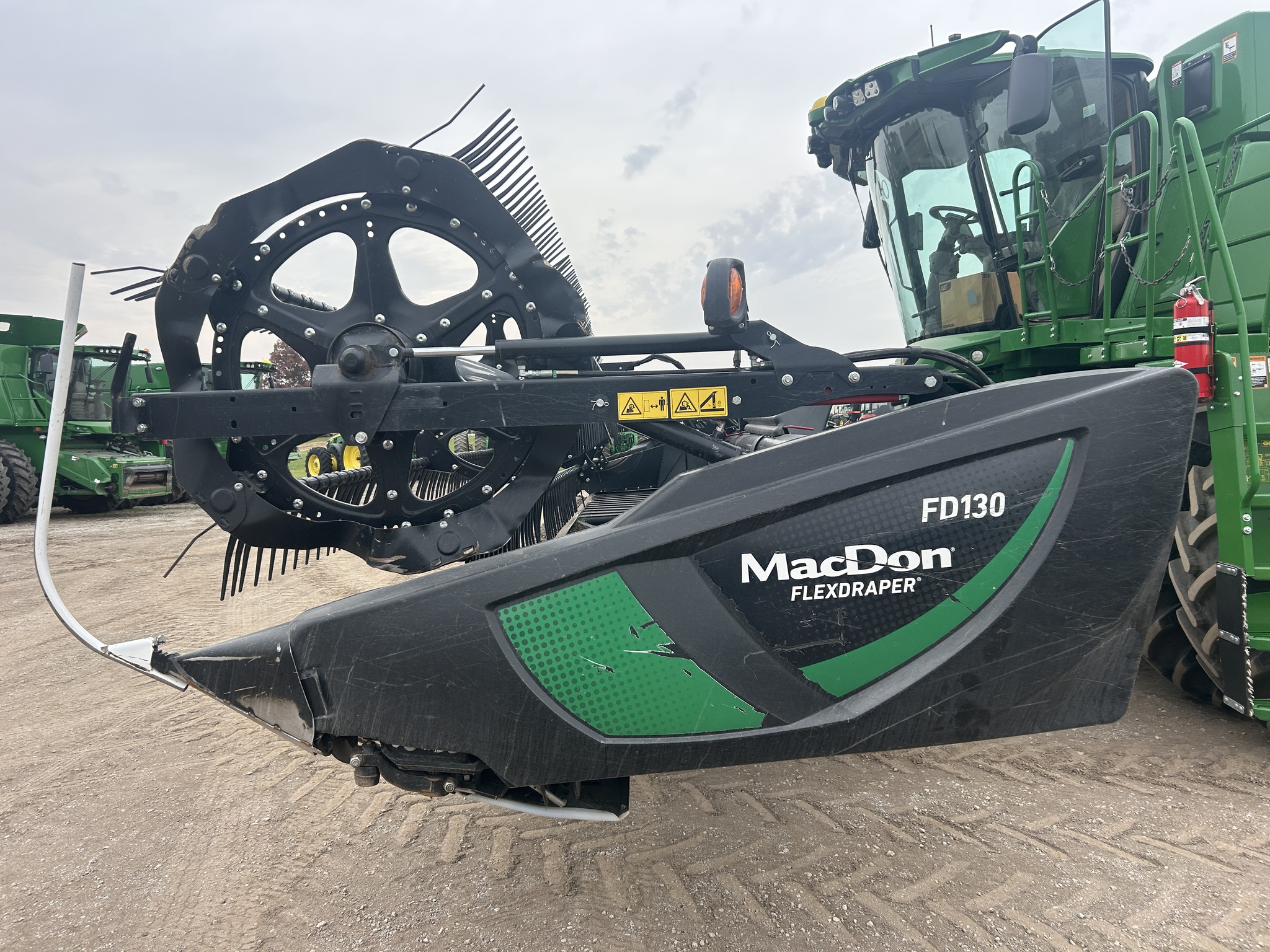  2021 MacDon FD130 at Heritage Tractor in Baldwin City, KS