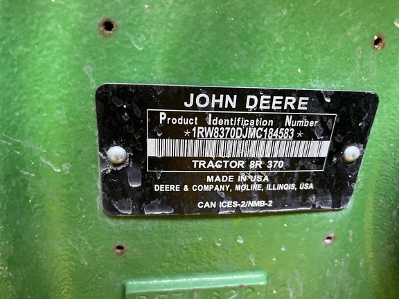 2021 John Deere 8R 370 - Photo45