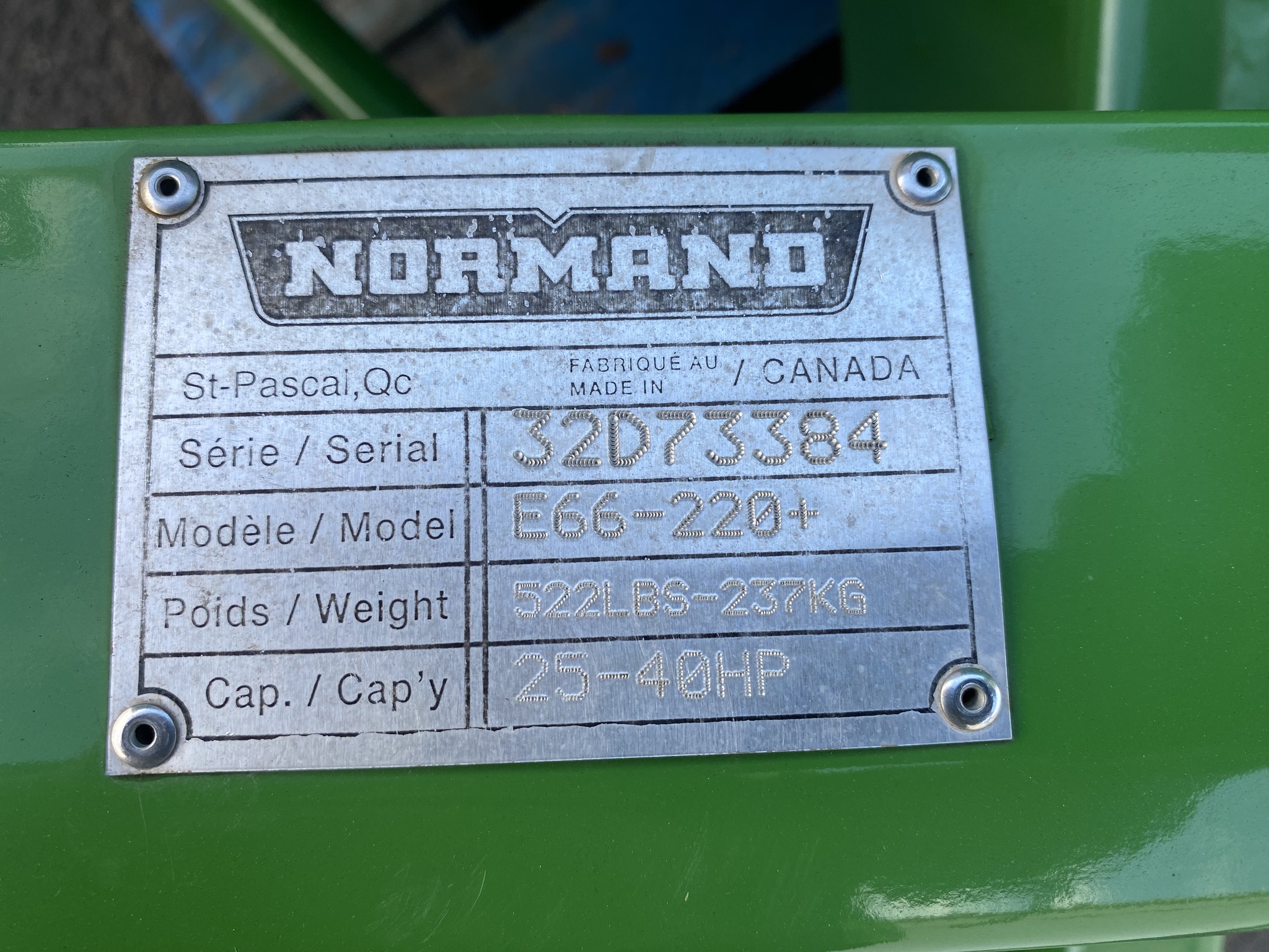 2022 Normand E66-220PUS Image 5