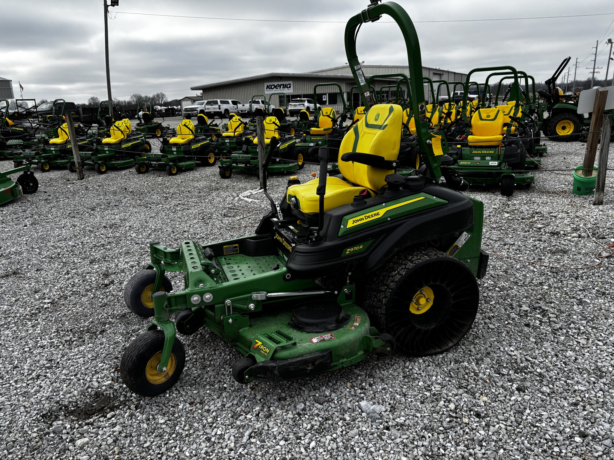 Used 2023 John Deere Z970R Zero Turn Mowers at Koenig Equipment in Richmond, IN - PhotoXL4