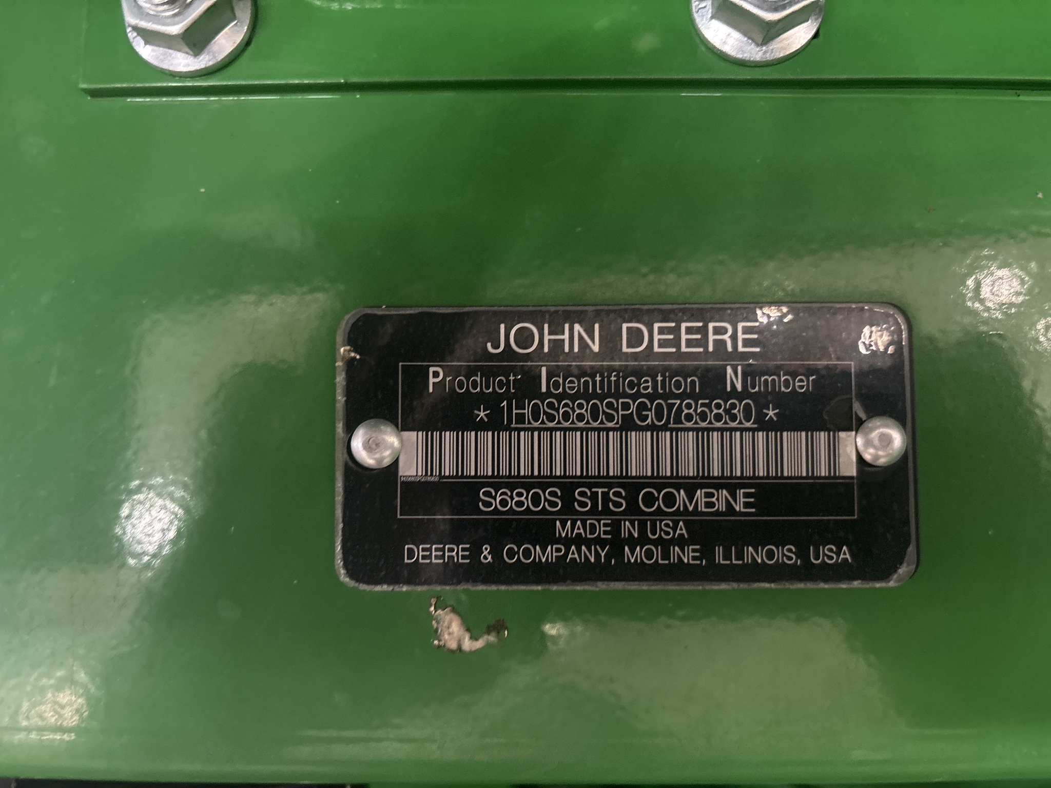 Used 2016 John Deere S680 Combines at Koenig Equipment in Anna, OH - PhotoXL20