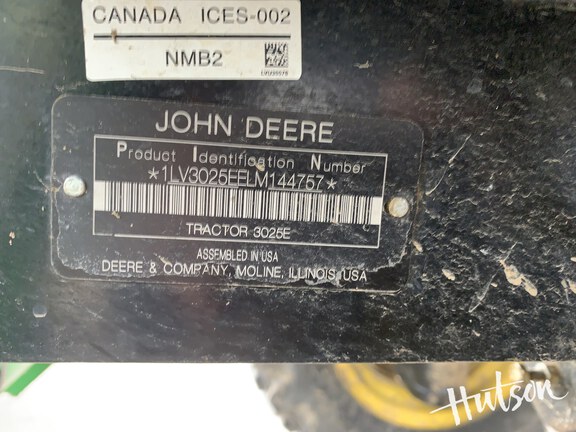 Photo of 2021 John Deere 3025E