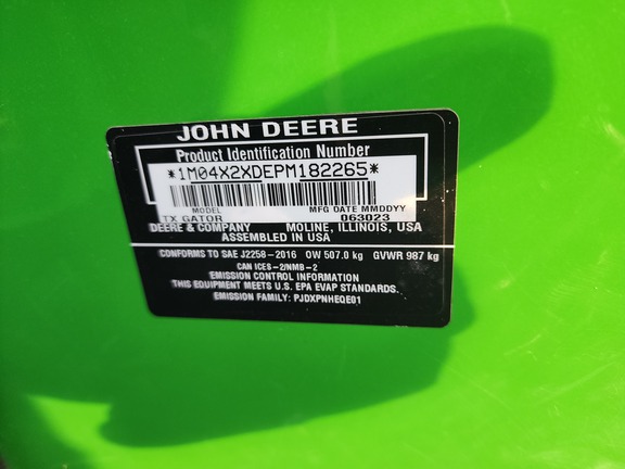 2023 John-Deere TX GATOR