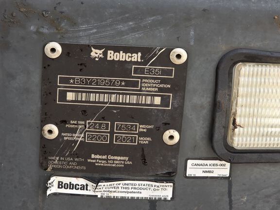 2021 Bobcat E35
