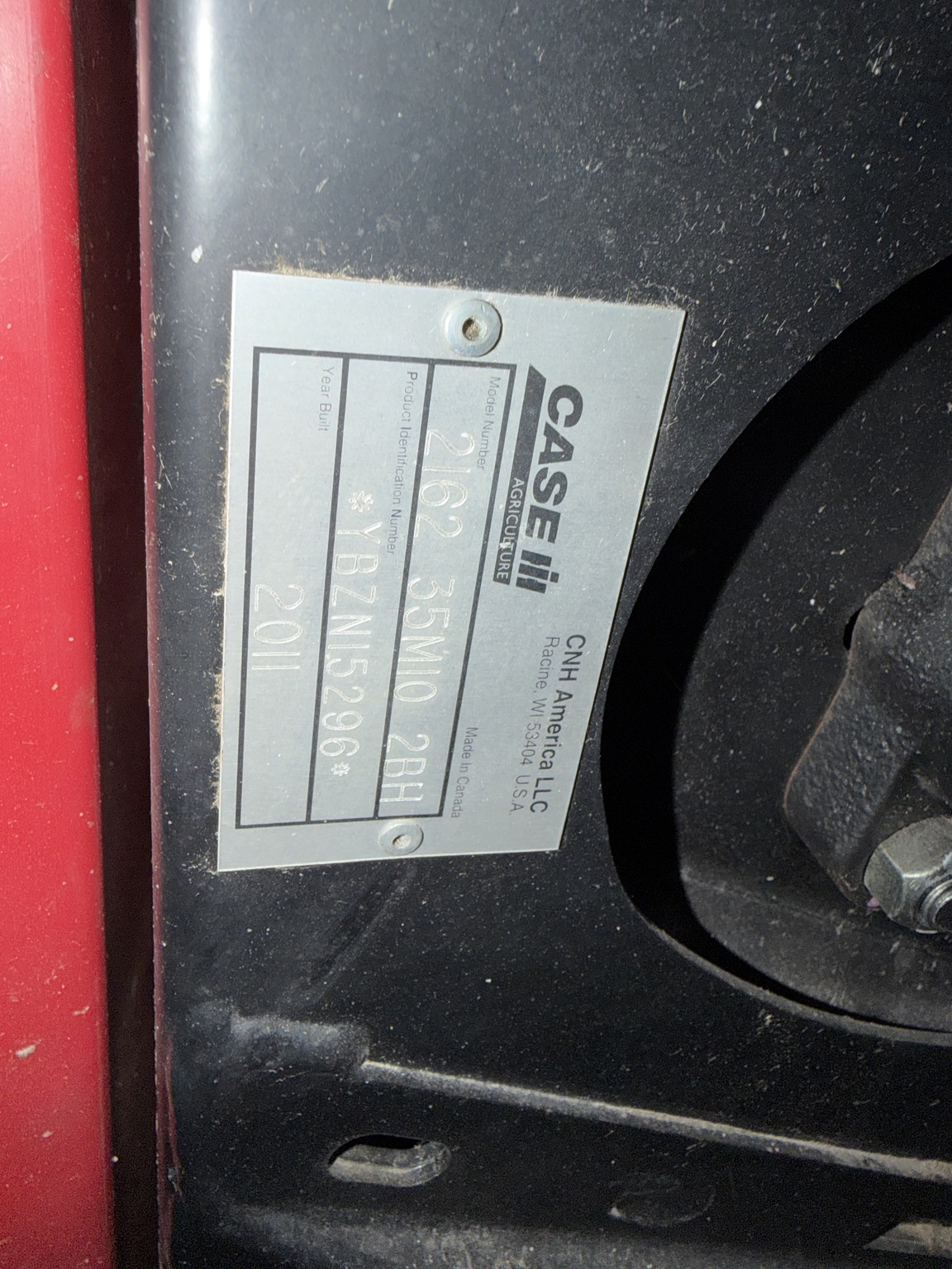 2011 Case IH 2162-35 Image 9