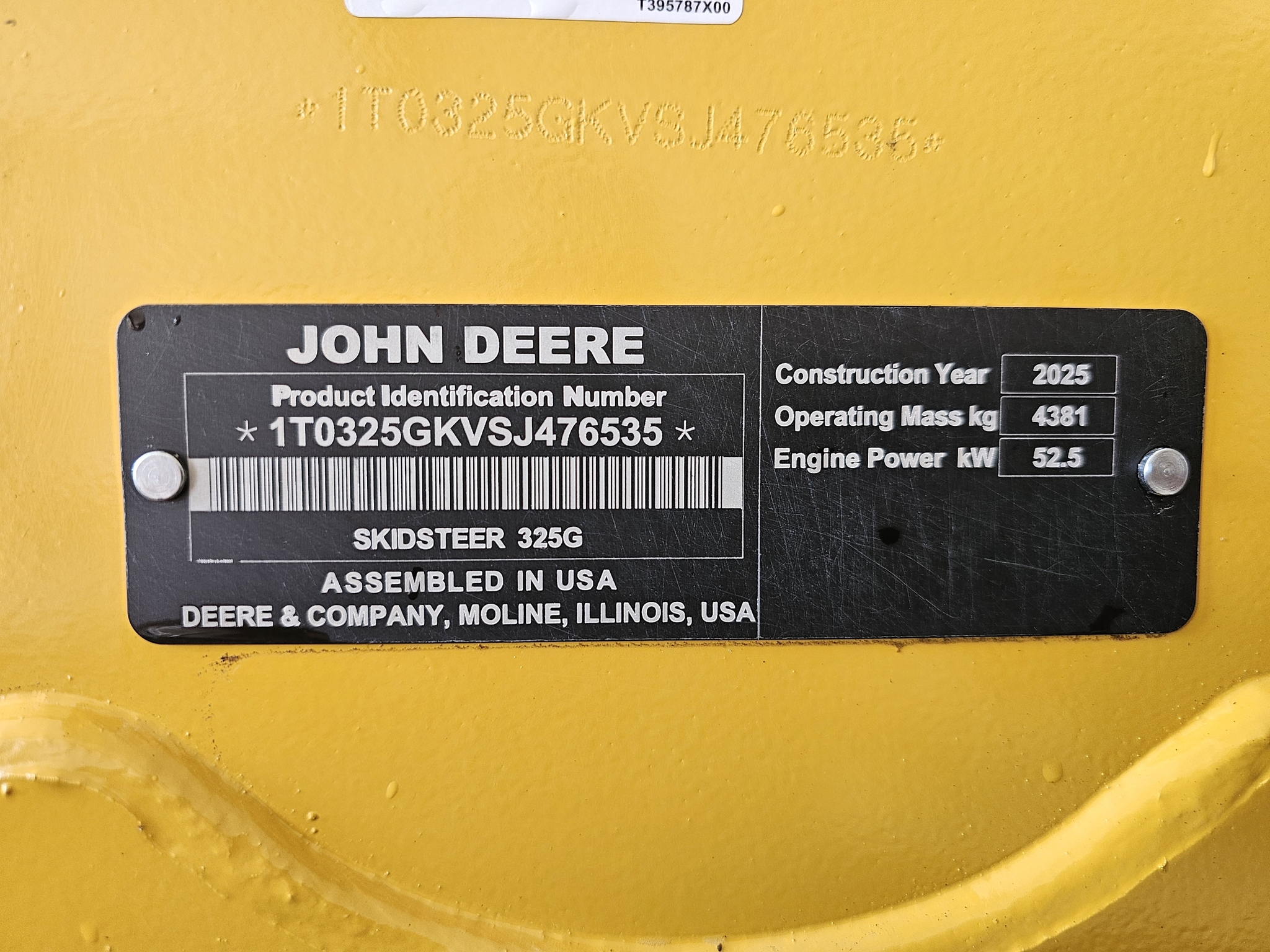  2025 John Deere 325G at Heritage Tractor in Rolla, MO
