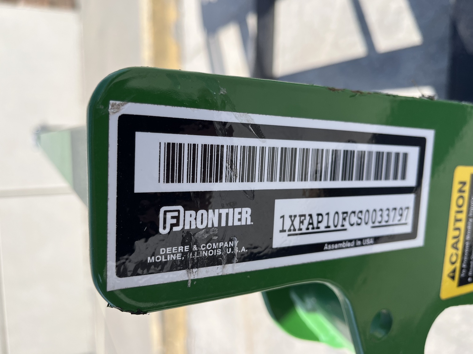  2025 Frontier AP10F at Heritage Tractor in Olathe, KS